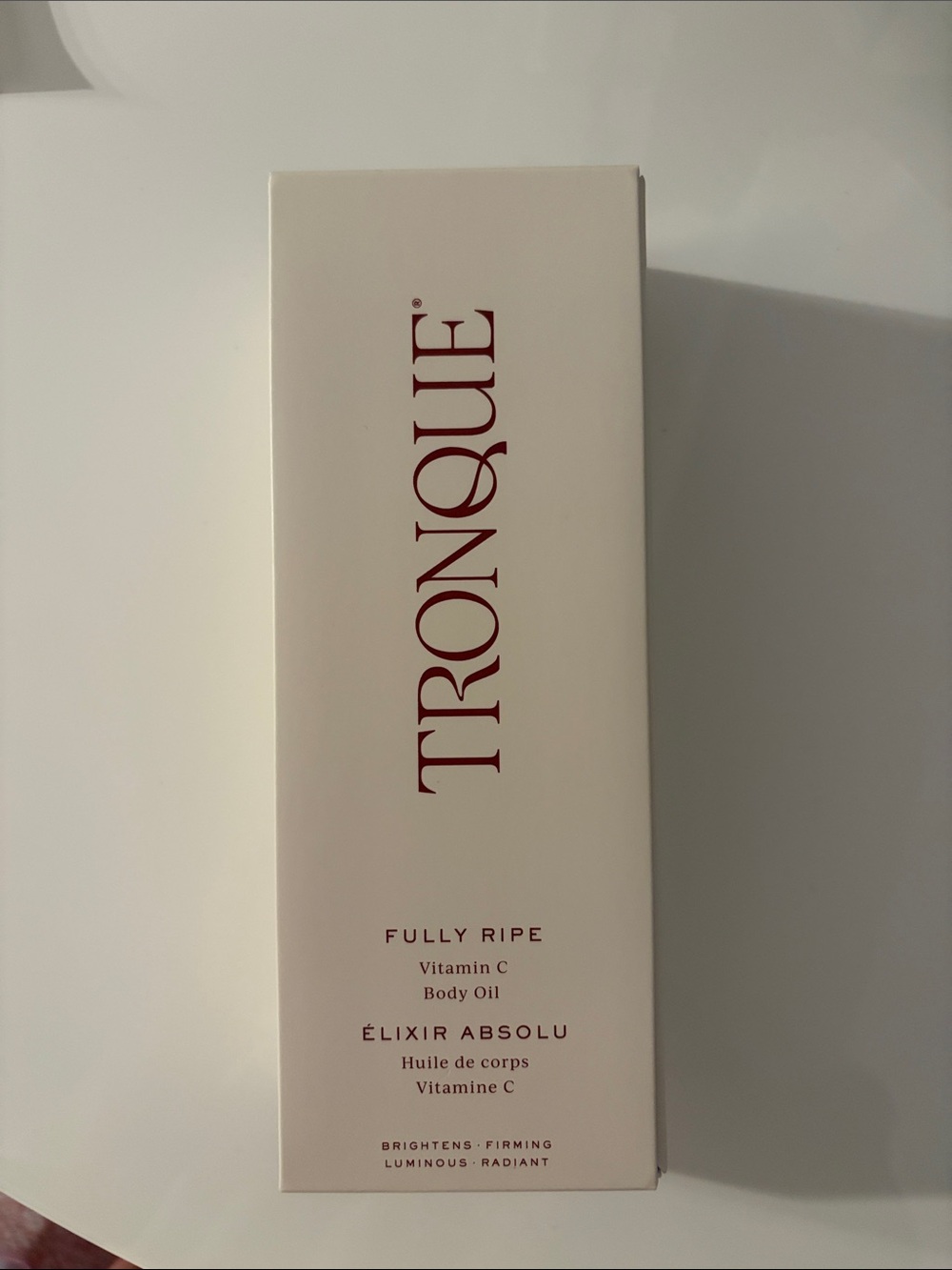 TRONQUE Fully Ripe Vitamin C Body Oil — NWT never used - Picture 2 of 4